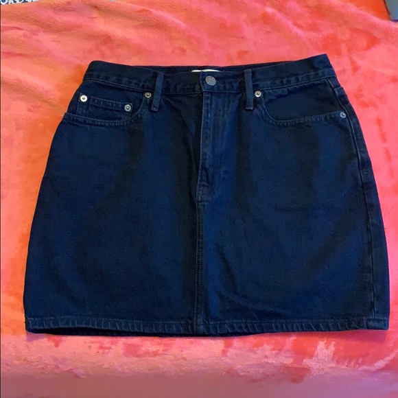 GAP Dresses & Skirts - Gap Black Denim Jean Skirt